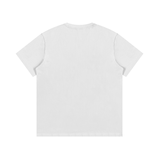 Saint Cure Stack Logo white T-Shirt